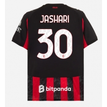 AC Milan Ardon Jashari #30 Thuis tenue 2025-26 Korte Mouwen