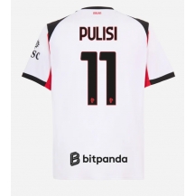 AC Milan Christian Pulisic #11 Uit tenue 2025-26 Korte Mouwen
