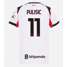 AC Milan Christian Pulisic #11 Uit tenue Dames 2025-26 Korte Mouwen