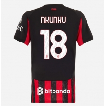 AC Milan Christopher Nkunku #18 Thuis tenue Dames 2025-26 Korte Mouwen