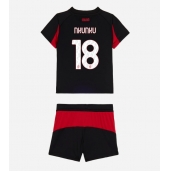 AC Milan Christopher Nkunku #18 Thuis tenue Kids 2025-26 Korte Mouwen (+ broek)