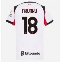 AC Milan Christopher Nkunku #18 Uit tenue Dames 2025-26 Korte Mouwen