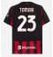 AC Milan Fikayo Tomori #23 Thuis tenue 2025-26 Korte Mouwen