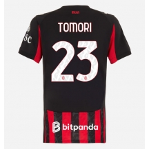 AC Milan Fikayo Tomori #23 Thuis tenue Dames 2025-26 Korte Mouwen