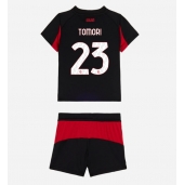 AC Milan Fikayo Tomori #23 Thuis tenue Kids 2025-26 Korte Mouwen (+ broek)