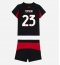 AC Milan Fikayo Tomori #23 Thuis tenue Kids 2025-26 Korte Mouwen (+ broek)