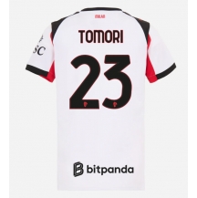 AC Milan Fikayo Tomori #23 Uit tenue Dames 2025-26 Korte Mouwen