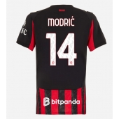 AC Milan Luka Modric #14 Thuis tenue Dames 2025-26 Korte Mouwen