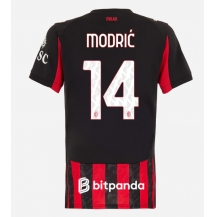 AC Milan Luka Modric #14 Thuis tenue Dames 2025-26 Korte Mouwen