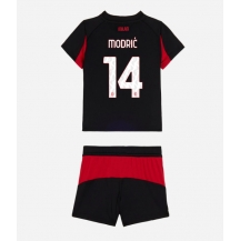 AC Milan Luka Modric #14 Thuis tenue Kids 2025-26 Korte Mouwen (+ broek)