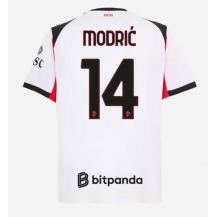 AC Milan Luka Modric #14 Uit tenue 2025-26 Korte Mouwen