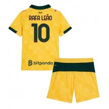 AC Milan Rafael Leao #10 Derde tenue Kids 2025-26 Korte Mouwen (+ broek)