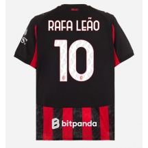AC Milan Rafael Leao #10 Thuis tenue 2025-26 Korte Mouwen