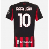 AC Milan Rafael Leao #10 Thuis tenue Dames 2025-26 Korte Mouwen