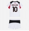 AC Milan Rafael Leao #10 Uit tenue Kids 2025-26 Korte Mouwen (+ broek)