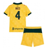 AC Milan Samuele Ricci #4 Derde tenue Kids 2025-26 Korte Mouwen (+ broek)