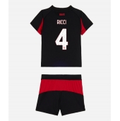 AC Milan Samuele Ricci #4 Thuis tenue Kids 2025-26 Korte Mouwen (+ broek)