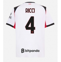 AC Milan Samuele Ricci #4 Uit tenue 2025-26 Korte Mouwen