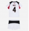 AC Milan Samuele Ricci #4 Uit tenue Kids 2025-26 Korte Mouwen (+ broek)