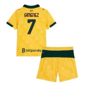AC Milan Santiago Gimenez #7 Derde tenue Kids 2025-26 Korte Mouwen (+ broek)