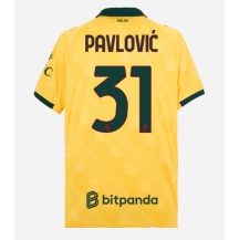 AC Milan Strahinja Pavlovic #31 Derde tenue 2025-26 Korte Mouwen