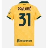 AC Milan Strahinja Pavlovic #31 Derde tenue Dames 2025-26 Korte Mouwen