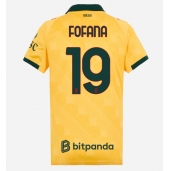 AC Milan Youssouf Fofana #19 Derde tenue Dames 2025-26 Korte Mouwen