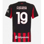 AC Milan Youssouf Fofana #19 Thuis tenue Dames 2025-26 Korte Mouwen