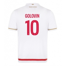 AS Monaco Aleksandr Golovin #10 Thuis tenue 2025-26 Korte Mouwen