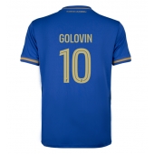 AS Monaco Aleksandr Golovin #10 Uit tenue 2025-26 Korte Mouwen