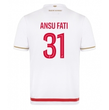 AS Monaco Ansu Fati #31 Thuis tenue 2025-26 Korte Mouwen