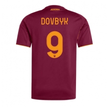 AS Roma Artem Dovbyk #9 Thuis tenue 2025-26 Korte Mouwen