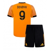 AS Roma Artem Dovbyk #9 Uit tenue Kids 2025-26 Korte Mouwen (+ broek)