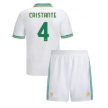 AS Roma Bryan Cristante #4 Derde tenue Kids 2025-26 Korte Mouwen (+ broek)