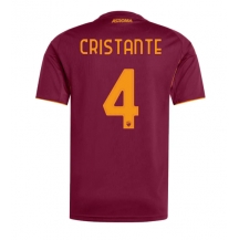 AS Roma Bryan Cristante #4 Thuis tenue 2025-26 Korte Mouwen