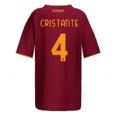 AS Roma Bryan Cristante #4 Thuis tenue Dames 2025-26 Korte Mouwen