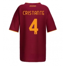 AS Roma Bryan Cristante #4 Thuis tenue Dames 2025-26 Korte Mouwen