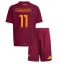 AS Roma Evan Ferguson #11 Thuis tenue Kids 2025-26 Korte Mouwen (+ broek)