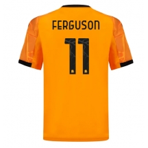 AS Roma Evan Ferguson #11 Uit tenue 2025-26 Korte Mouwen