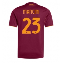 AS Roma Gianluca Mancini #23 Thuis tenue 2025-26 Korte Mouwen