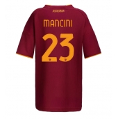 AS Roma Gianluca Mancini #23 Thuis tenue Dames 2025-26 Korte Mouwen