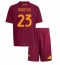 AS Roma Gianluca Mancini #23 Thuis tenue Kids 2025-26 Korte Mouwen (+ broek)