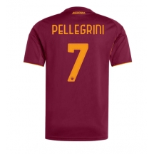 AS Roma Lorenzo Pellegrini #7 Thuis tenue 2025-26 Korte Mouwen