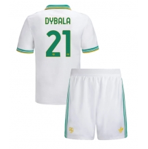 AS Roma Paulo Dybala #21 Derde tenue Kids 2025-26 Korte Mouwen (+ broek)