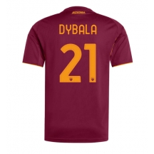 AS Roma Paulo Dybala #21 Thuis tenue 2025-26 Korte Mouwen