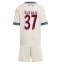 Ajax Josip Sutalo #37 Derde tenue Kids 2025-26 Korte Mouwen (+ broek)