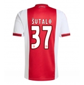 Ajax Josip Sutalo #37 Thuis tenue 2025-26 Korte Mouwen