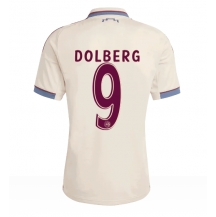 Ajax Kasper Dolberg #9 Derde tenue 2025-26 Korte Mouwen