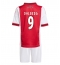 Ajax Kasper Dolberg #9 Thuis tenue Kids 2025-26 Korte Mouwen (+ broek)