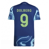 Ajax Kasper Dolberg #9 Uit tenue 2025-26 Korte Mouwen